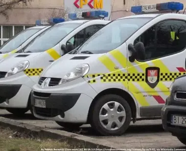 Parkowanie na chodniku i blokada garażu. Straż Miejska interweniowała w Koninie